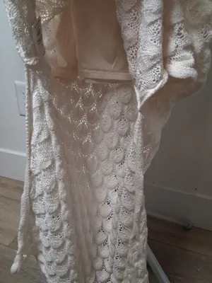Olive & Oak Cream Cable-Knit Maxi Dress thumbnail 11