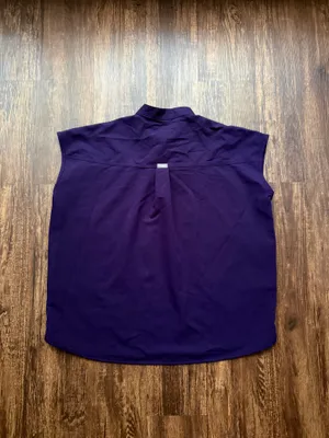 FIGS Women’s Purple Jam Rafaela Oversized Scrub Top - Size M Nursecore Hospital thumbnail 2