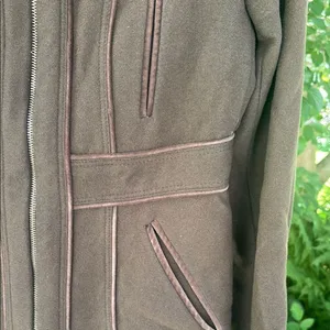 Laundry By Shelli Segal Brown Trench Coat with Utilitarian Design 8 thumbnail 3
