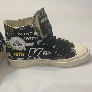Converse Chuck Taylor All Star 70 Hi Kith 10 Year Anniversary Black Size Women 6 thumbnail 2