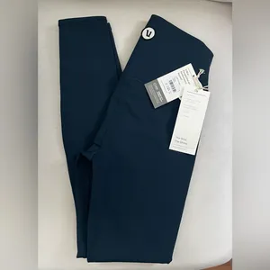 Vuori NWT Chilled Out 7/8 Leggings Color Ink Navy High Rise 27” Size S thumbnail 7