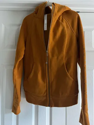 lululemon athletica Scuba Hoodie-Lunar New Year-Fools Gold-Size 8 thumbnail 4