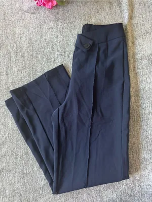 SHEIN Men's Wide-Leg Dress Pants in Navy thumbnail 3