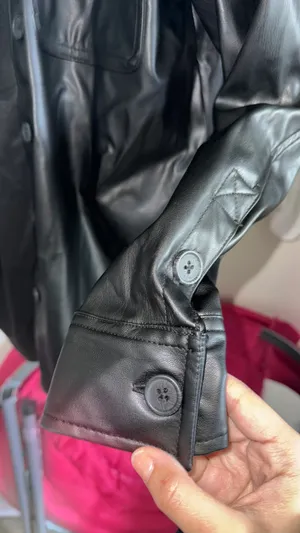 American Eagle Thin Leather Jacket thumbnail 4