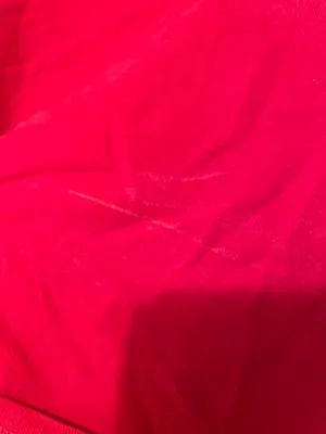Champion Rutgers University T Shirt New Jersey College Red Size medium small stain as seen in picture thumbnail 3