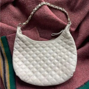 The Sak Cream Quilted Chain Leather Purse shoulder bag ivory thumbnail 10