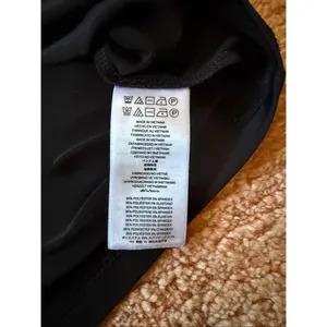 Michael Michael Kors One Shoulder Black Top Silver Hardware Size L thumbnail 8