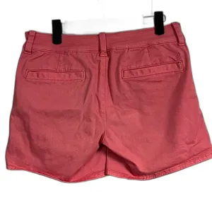 American Eagle Super Stretch Pink Aeo Twill Midi Shorts Size 27 Summer Preppy thumbnail 9