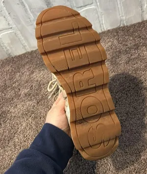 Sorel kinetic lace casual sneakers in tan thumbnail 8