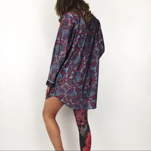 Vintage Paisley Motif Nightshirt | Size M thumbnail 6