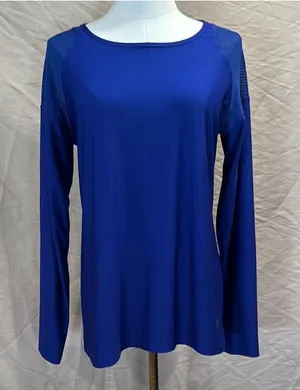 VOGO Athletica Royal Blue Long-Sleeve Performance Tee thumbnail 1