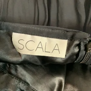 Scala silk sequined open back fit flare‎ dress thumbnail 5