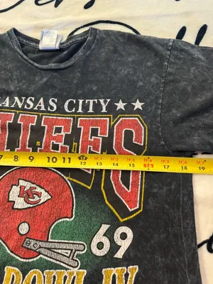 Vintage '47 Kansas City Chiefs Women's Black T-Shirt – Rocker Model, Size M thumbnail 6