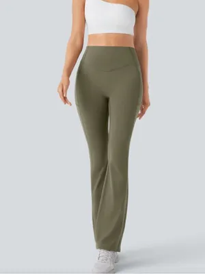 Halara UltraSculpt™ High Waisted Scrunch Butt Lifting Leggings Green Large NWT thumbnail 2