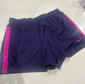 Nike dri fit two tone purple and fuscia running shorts size medium thumbnail 1