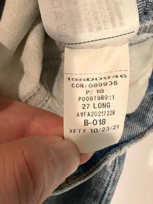 Abercrombie Curve Love 90s Straight Ultra High Rise Jeans 27 Light Wash thumbnail 13