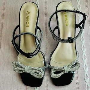 Silver Ribbons Classy Heels Black Size 38 thumbnail 2