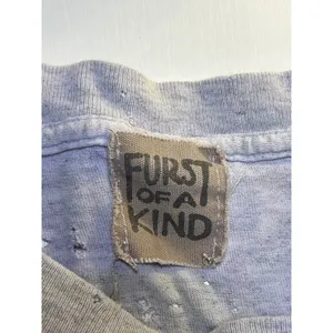 Furst of a Kind Wisconsin Badgers 1994 Rose Bowl Distressed Vintage T-Shirt Gray thumbnail 3