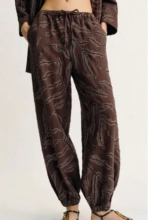 Zara sequin balloon pants. thumbnail 1