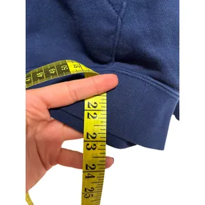 Nike Navy Blue Classic Hoodie Sweatshirt S thumbnail 5