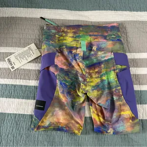 Lululemon Cargo Super-High-Rise Hiking Short 8" Altered Nature Multi 8 Purple thumbnail 11