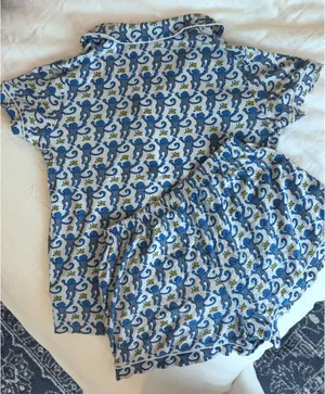 Roller Rabbit Monkey Pajama Set thumbnail 3