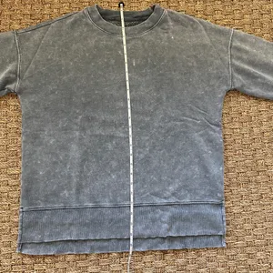 SO comfy oversized sweatshirt Gray Size XS thumbnail 5