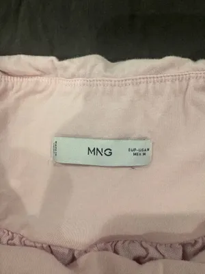 ASOS mango pink linen shorts  thumbnail 3