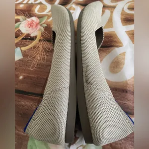 Rothy's Cream Flats with Pointed Toe and Slip-On Design thumbnail 4