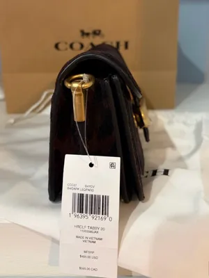 NEW Coach Tabby 20 Dark Leopard Haircalf Bag CCC07 NWT thumbnail 4