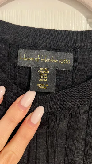 House of Harlow 1960 Crop Knit Top thumbnail 2