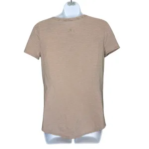 Lululemon love crew striped short sleeve tee shirt size Medium? see measurement thumbnail 3