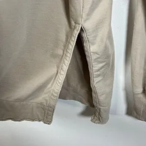 Aerie Oversized Hoodie Sweatshirt Tan Wide Drawstring Relaxed Fit Comfy Size S‎ thumbnail 6