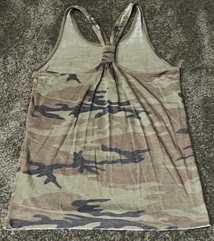 Camo Tank Top Green thumbnail 2