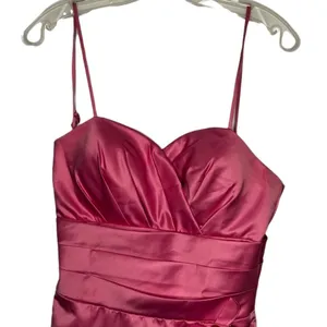 Vintage May Queen‎ Couture Pink Dress With Wrap thumbnail 5