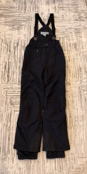 Obermeyer women's size 6 black ski snow bib Retails $150 thumbnail 1