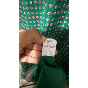 J.Crew Green Geometric Medallion‎ Print Short Sleeve Shift Dress Size 14 103949 thumbnail 3