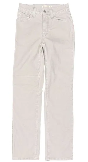Levi’s 724 High Rise Straight Jeans NWOT Gray Corduroy Stretch Pants Sz 26x28 thumbnail 1