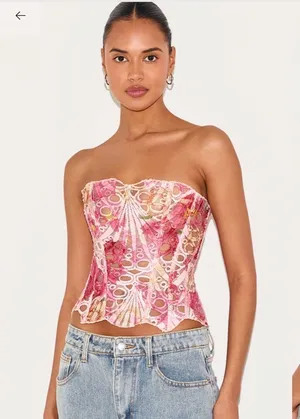Corset Pretty Little Thing Top thumbnail 1