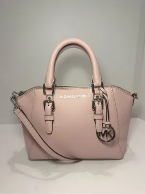 Michael Michael Kors Blush Pink Saffiano Leather Small Satchel Crossbody thumbnail 13