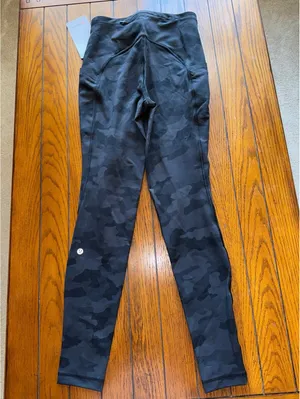 Lululemon Speed Speed High Rise 28” With Pockets Heritage Camo Black Size 6 NWT thumbnail 3