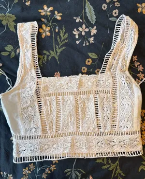 ✨Free People Crochet Crop Tank ✨ thumbnail 1
