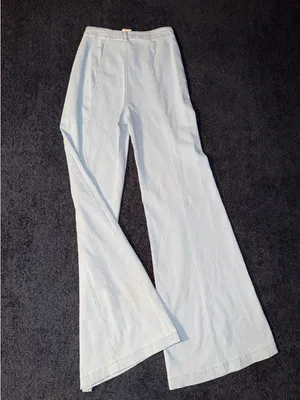 Flying Tomato Light Blue High-Rise Wide Leg Jeans thumbnail 5