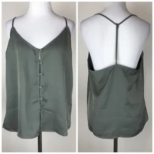L’Academie T Strap Back Camisole Medium New Tags thumbnail 2