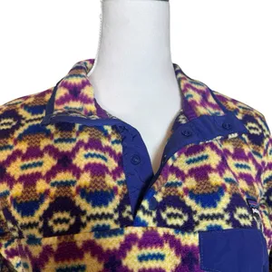 Patagonia Lightweight Synchilla Snap-T Fleece Pullover Women Small Jacket Purple thumbnail 2