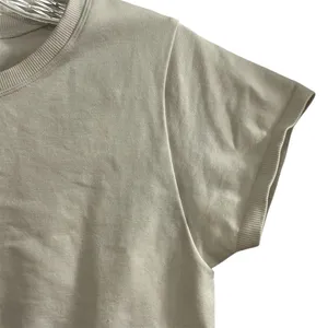 Offline by‎ Aerie Women's White Cropped Crew Neck T-Shirt Size M Casual Top y2k thumbnail 3