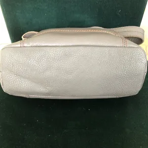 The Sak Gray Leather Shoulder Purse thumbnail 7