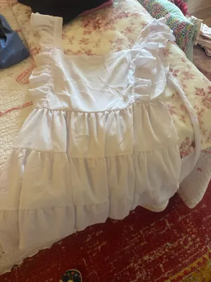 White short dress Size XL thumbnail 1