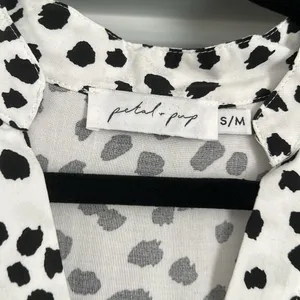 Petal and Pup Black and White Polka Dot Dress thumbnail 2