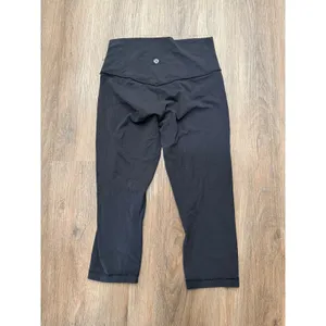 Lululemon define Black High Rise‎ Crop Leggings Yoga Pants Women's Activewear thumbnail 3